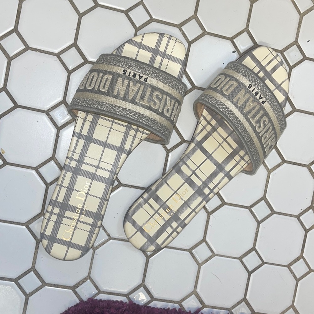 Christian Dior slides